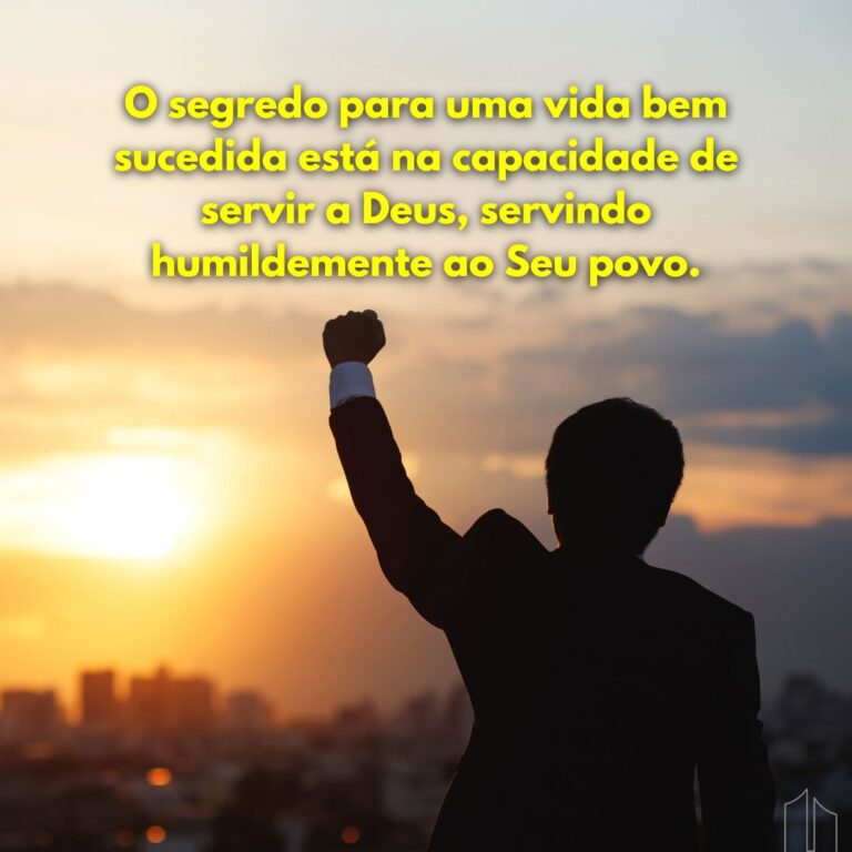 O Segredo Para Uma Vida Bem Sucedida Est Na Capacidade De Servir A o-segredo-para-uma-vida-bem-sucedida-est-na-capacidade-de-servir-a